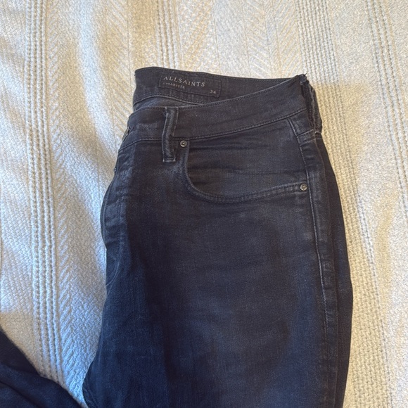 Allsaints cigarette slim fit jeans - Picture 2 of 5